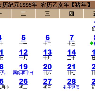 1995年閏八月|閏8月:閏月介紹,出現的年份,